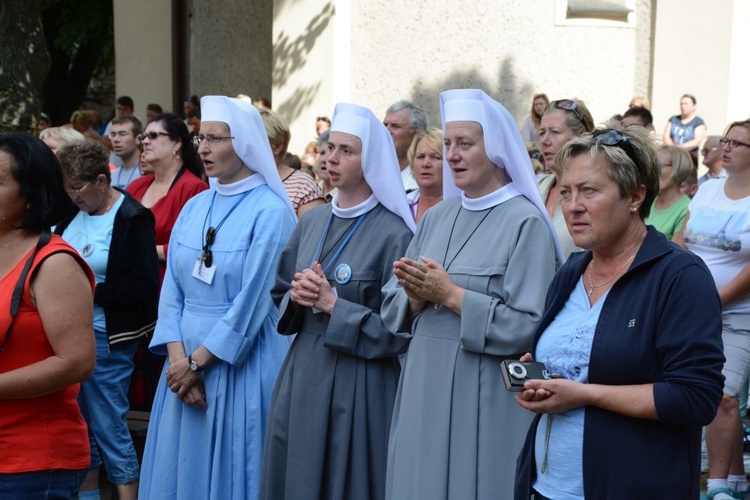 Pielgrzymkowa Eucharystia u św. Anny