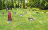 „Cmentarz z pepeszą” nazwany tak od charakterystycznego pomnika.