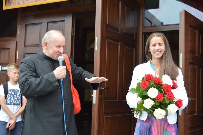 Medalowa radość w parafii