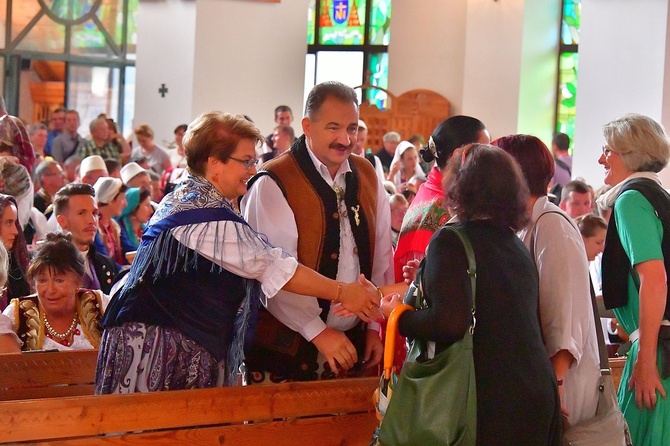 Folklor świata pod Giewontem - Msza św. o pokój na świecie