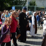 Pielgrzymi w gościnie w Strzelcach Opolskich