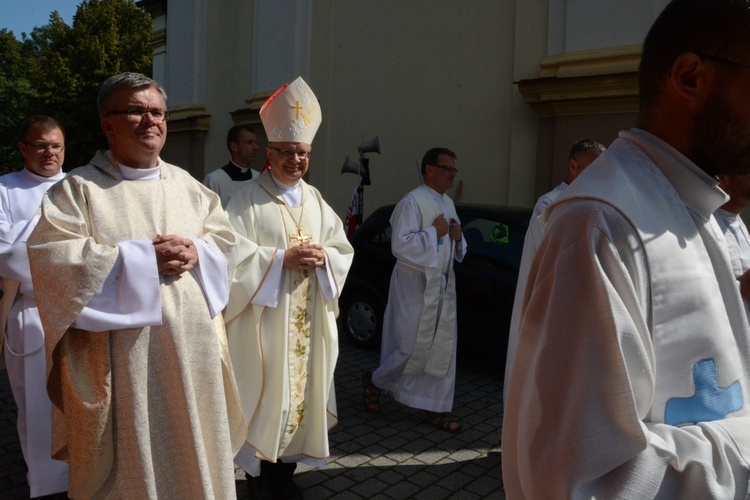 Pielgrzymi w gościnie w Strzelcach Opolskich