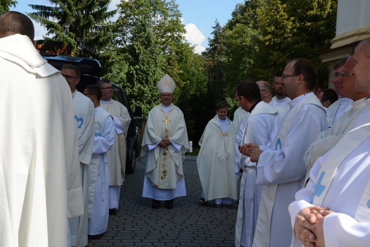 Pielgrzymi w gościnie w Strzelcach Opolskich