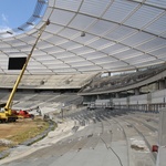 Stadion Śląski rok przed otwarciem