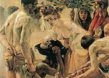 Lovis Corinth "Salome". Olej na płótnie, 1900 r. Muzeum Sztuk Pięknych, Lipsk