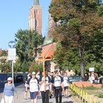 Wrocławscy klerycy w drodze do Matki