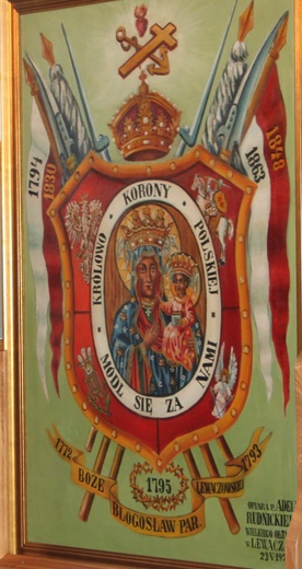 Maryja z Barkowa na znaczku
