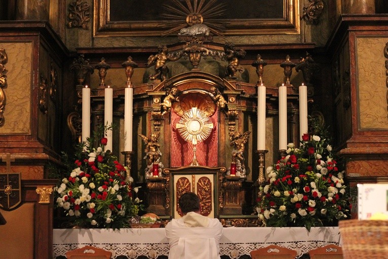 W sanktuarium Jasnogórskiej Matki Kościoła