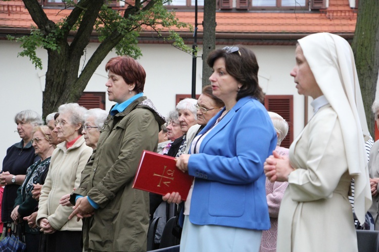 Msza św. przy kapliczce św. Rocha