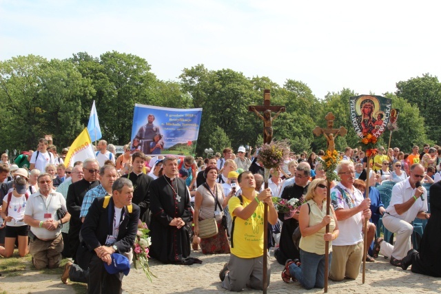 Powitanie pielgrzymki żywieckiej na Jasnej Górze - 2016