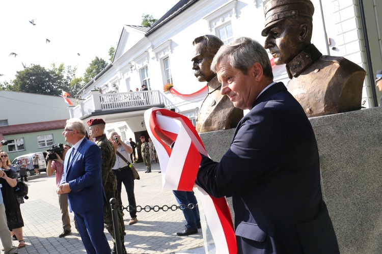 Piłsudski i Wieniawa w Bobowej