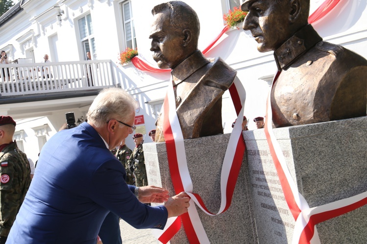 Piłsudski i Wieniawa w Bobowej