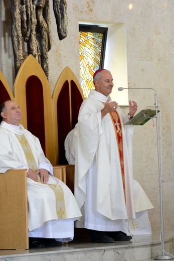 Dziękczynienie srebrnych jubilatów małżeńskich