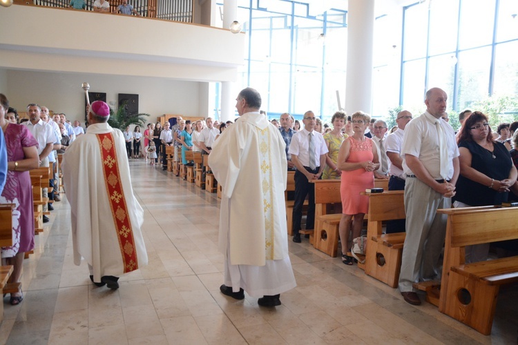 Dziękczynienie srebrnych jubilatów małżeńskich