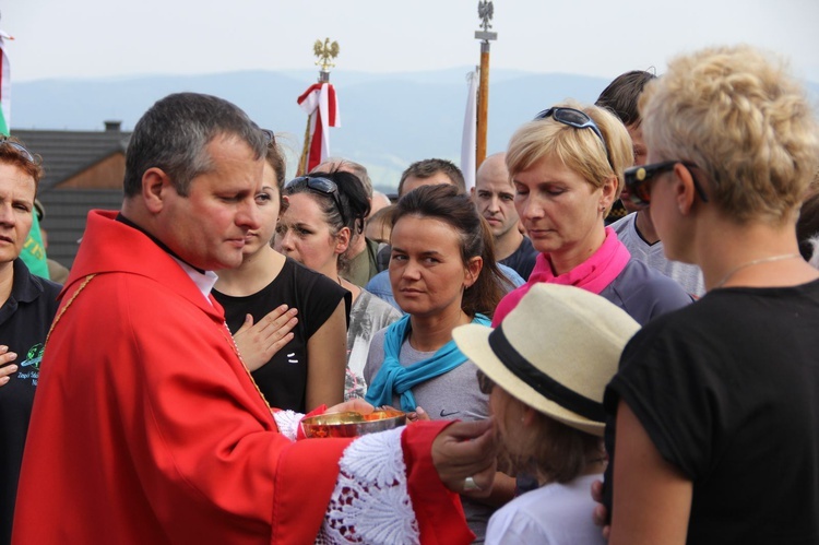 Msza za niezłomnych na Hali Łabowskiej