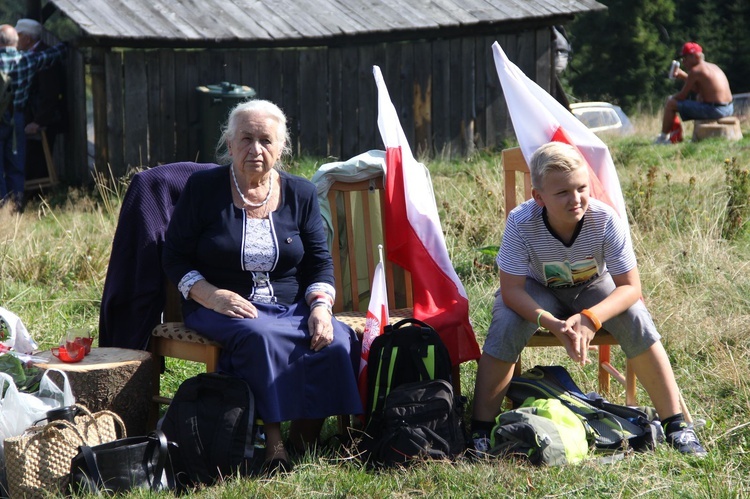 Msza za niezłomnych na Hali Łabowskiej