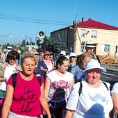 Poszli do Matki Bożej Bolesnej ze swoimi słabościami.