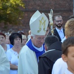 Powitanie ikony MB Częstochowskiej w parafii Wniebowstąpienia Pańskiego w Żyrardowie