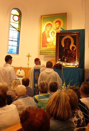 Powitanie ikony MB Częstochowskiej w Jaktorowie