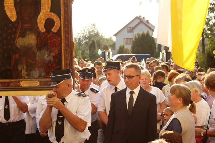 Powitanie ikony MB Częstochowskiej w Jaktorowie