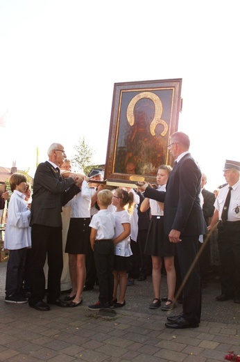 Powitanie ikony MB Częstochowskiej w Jaktorowie