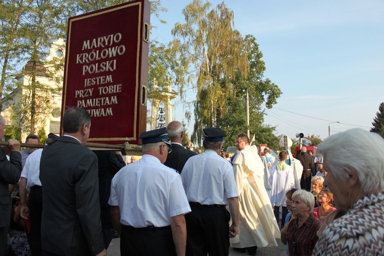 Powitanie ikony MB Częstochowskiej w Jaktorowie