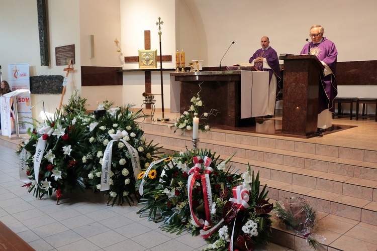 Uroczystości pogrzebowe śp. Zofii Helwing