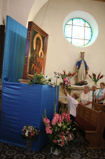 Powitanie ikony MB Częstochowskiej w Baranowie