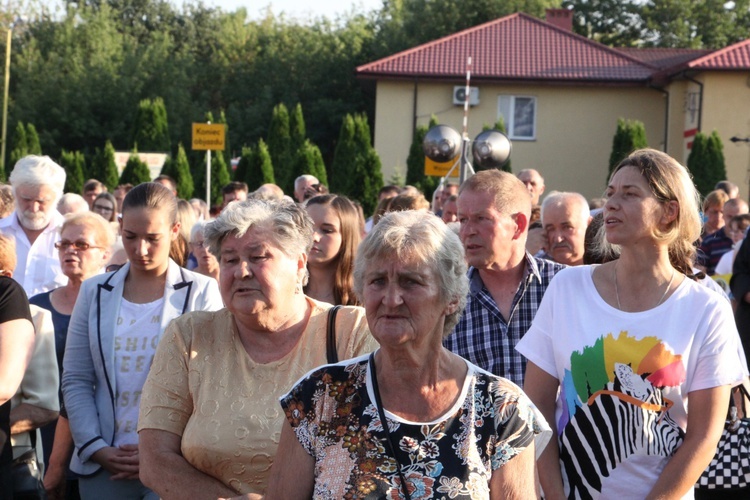 Powitanie ikony MB Częstochowskiej w Baranowie