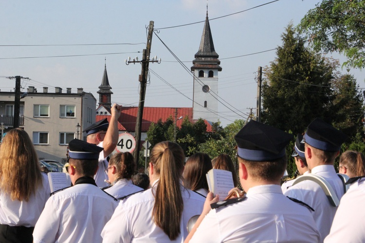 Powitanie ikony MB Częstochowskiej w Baranowie