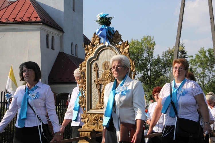 Powitanie ikony MB Częstochowskiej w Baranowie