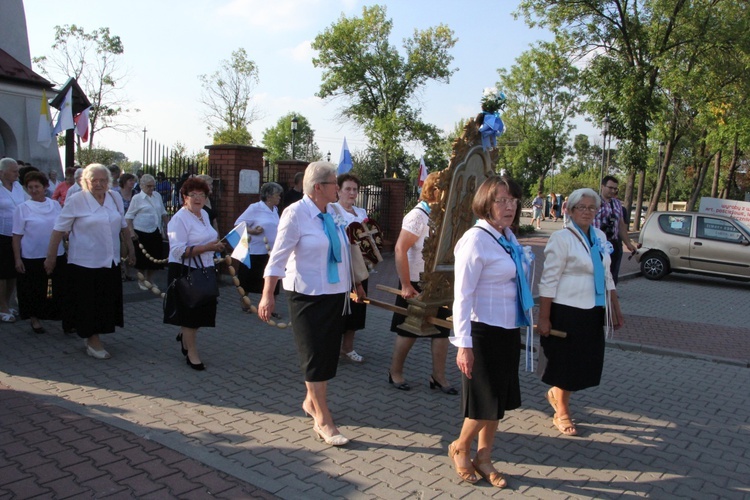 Powitanie ikony MB Częstochowskiej w Baranowie