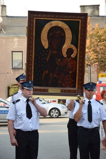 Powitanie ikony MB Częstochowskiej w Wiskitkach