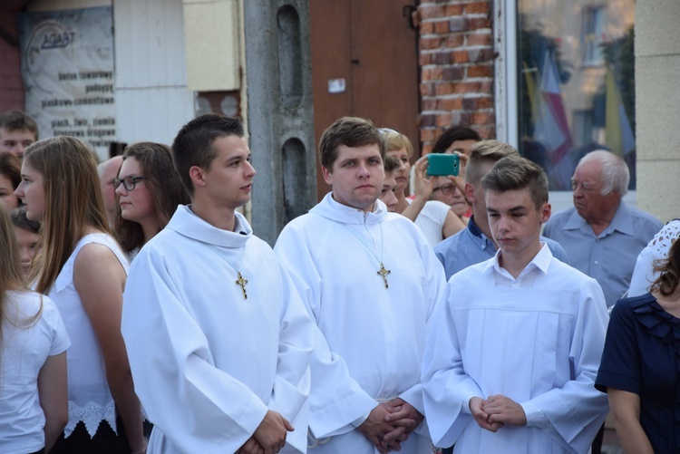 Powitanie ikony MB Częstochowskiej w Wiskitkach