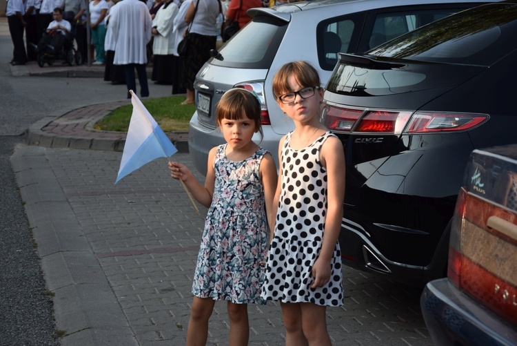 Powitanie ikony MB Częstochowskiej w Wiskitkach