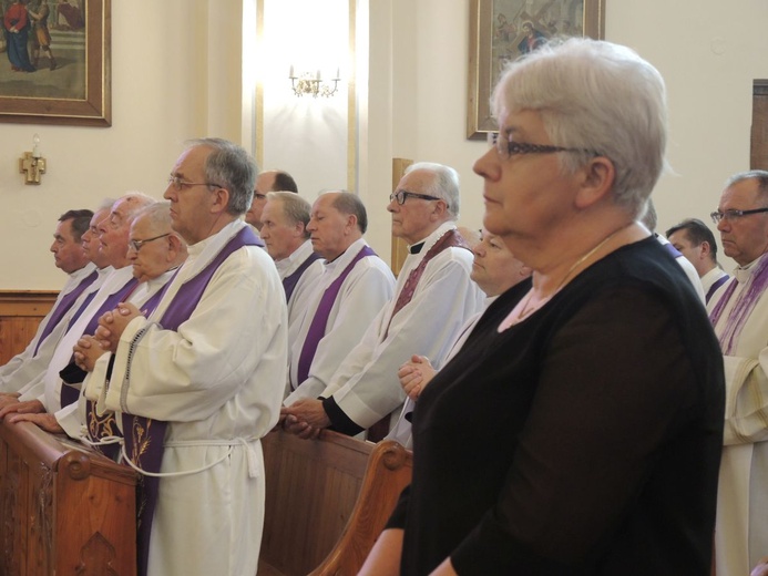 Ostatnie pożegnanie ks. Józefa Strączka w Porąbce - 11 września 2016 r.