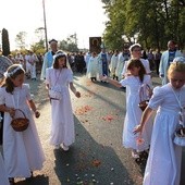 Powitanie ikony MB Częstochowskiej w Szymanowie