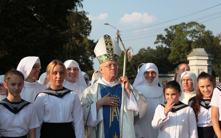 Powitanie ikony MB Częstochowskiej w Szymanowie