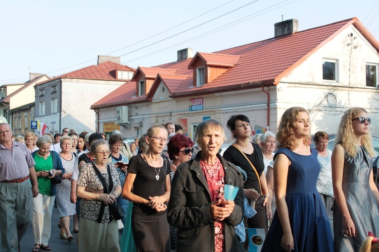 Powitanie ikony MB Częstochowskiej w Szymanowie