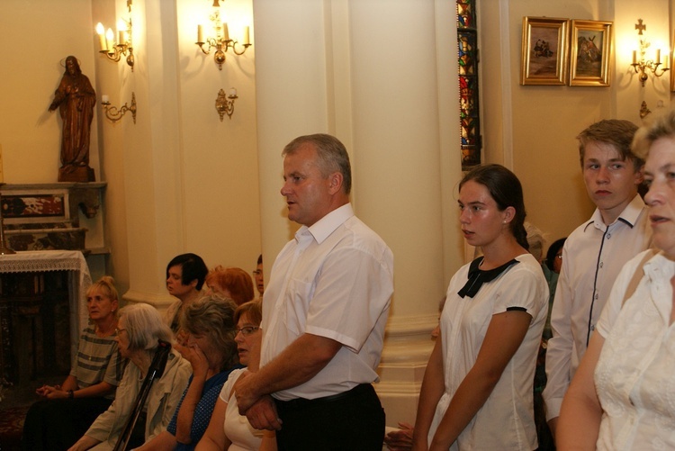 Powitanie ikony MB Częstochowskiej w Guzowie