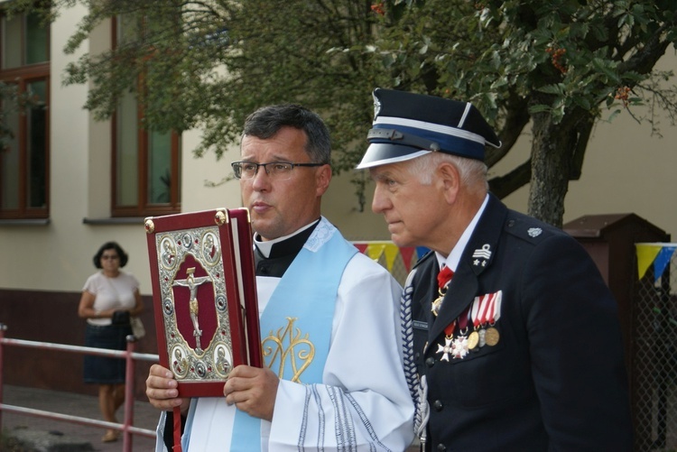 Powitanie ikony MB Częstochowskiej w Guzowie