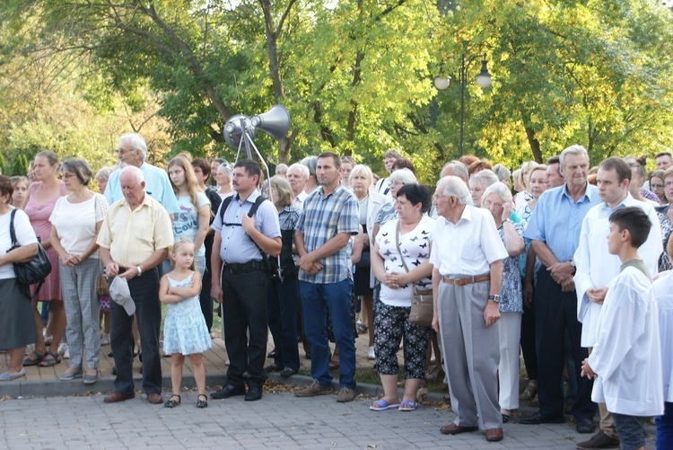 Powitanie ikony MB Częstochowskiej w Guzowie