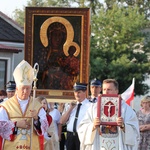 Powitanie ikony MB Częstochowskiej w Miedniewicach