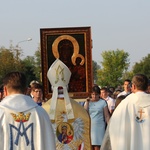 Powitanie ikony MB Częstochowskiej w Miedniewicach