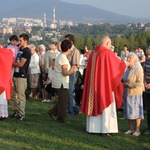 Bielszczanie pod krzyżem na Trzech Lipkach