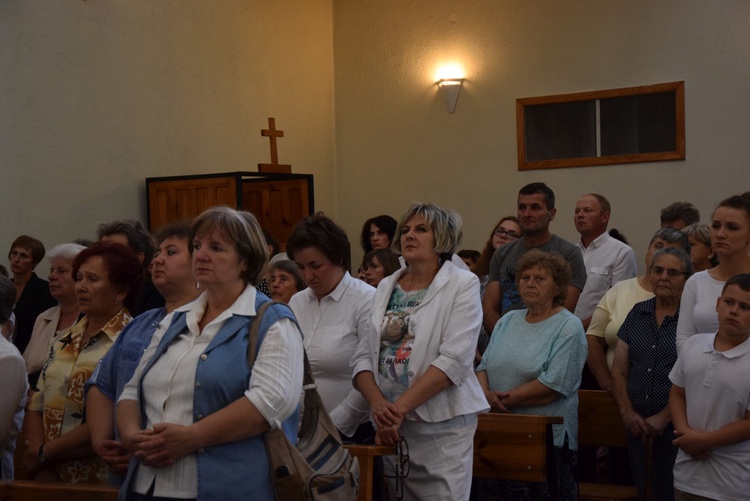 Powitanie ikony MB Częstochowskiej w Jesionce