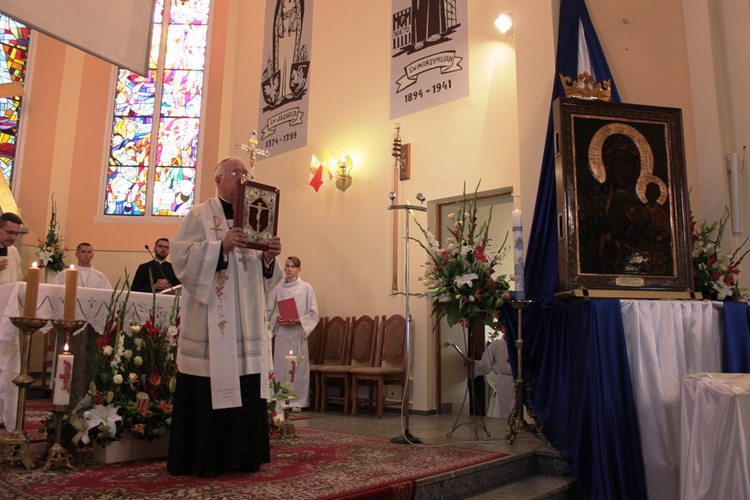 Powitanie ikony MB Częstochowskiej w Radziwiłłowie