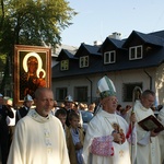 Powitanie ikony MB Częstochowskiej w Puszczy Mariańskiej