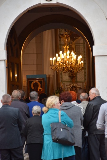 Powitanie ikony MB Częstochowskiej w Jeruzalu Skierniewickim