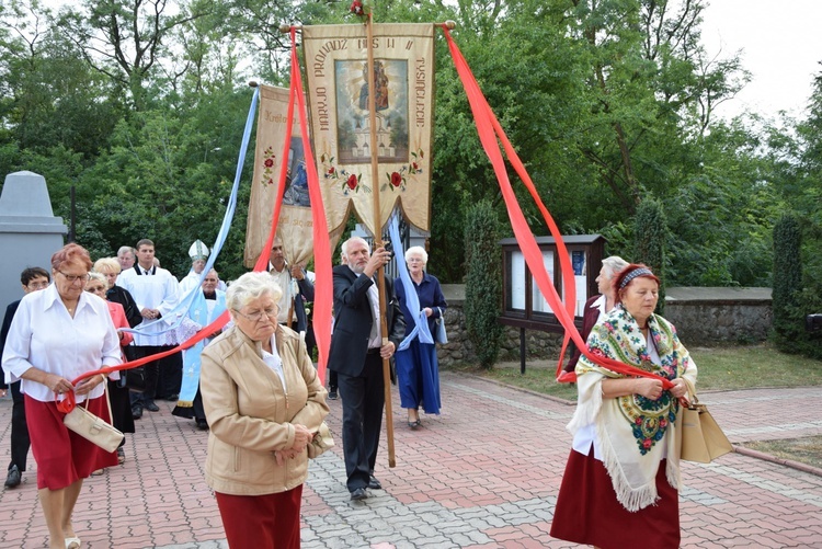 Powitanie ikony MB Częstochowskiej w Jeruzalu Skierniewickim